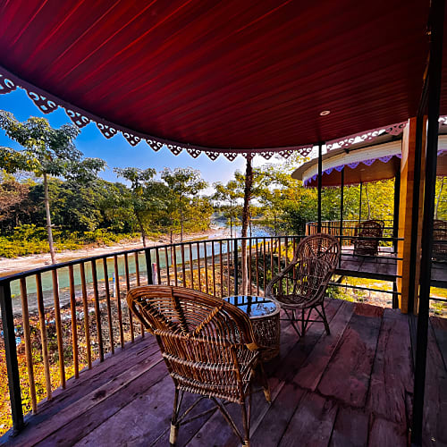 River View From Tong House Balcony