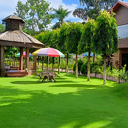 Resort With Lawn
