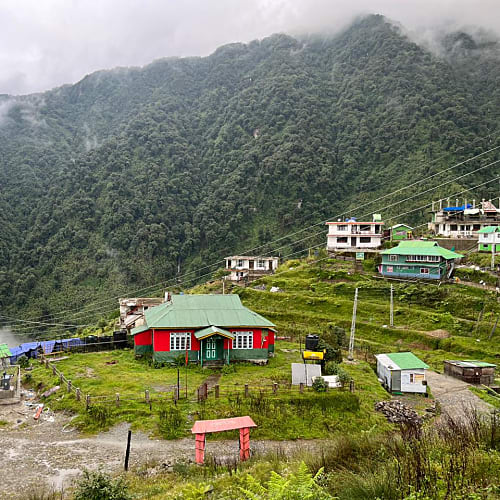 Balcony View from Homestay