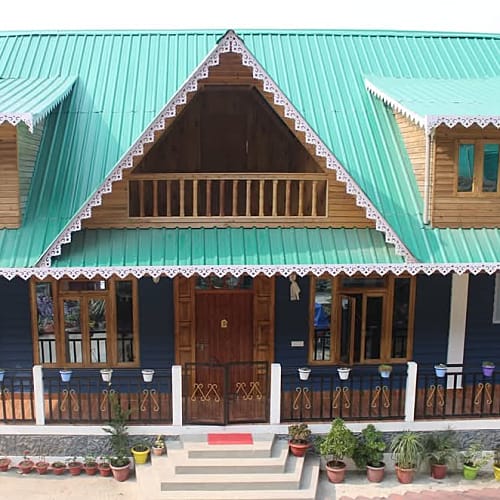 Front of the Homestay 